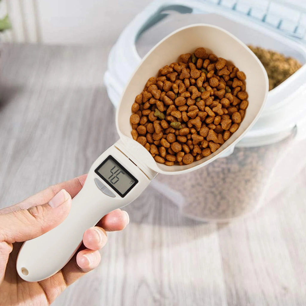 Digital Measuring Spoon Scale 800g/0.1g High Precision Scale Scoop for Weighing with Led Display Detachable Handle Cup Weighing