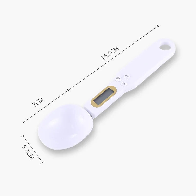 500g/0.1g Scale Weighing Spoon Kitchen Electronic Scale LCD Display Digital Weight Measuring Spoon Digital Spoon Scale Tool