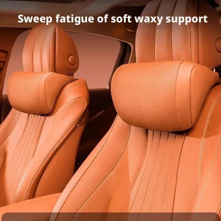 Universal Car Seat Headrest Neck Pillow, 3D Ergonomic Travel Neck Rest, Soft Fluffy Comfortable Neck Support, Neck Protection